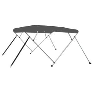 vidaXL 4 Bow Bimini Top Anthracite 243x180x137 cm